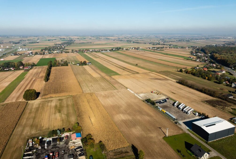 usługowa 2600 m², inwestycyjna, 500 m od S7, MPZP