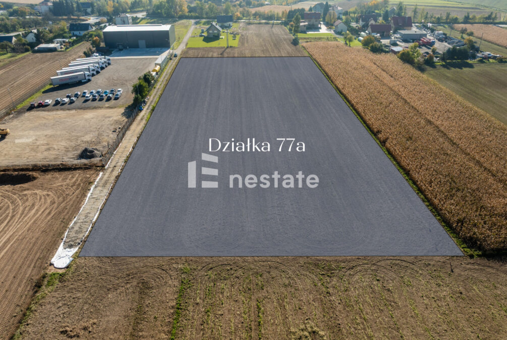 usługowa 7700 m², inwestycyjna, 500 m od S7, MPZP